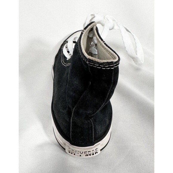 Coverse All Star Chuck Taylor 3J231 Hip Top Youth Size 1 Canvas Black Sneaker - Picture 3 of 12